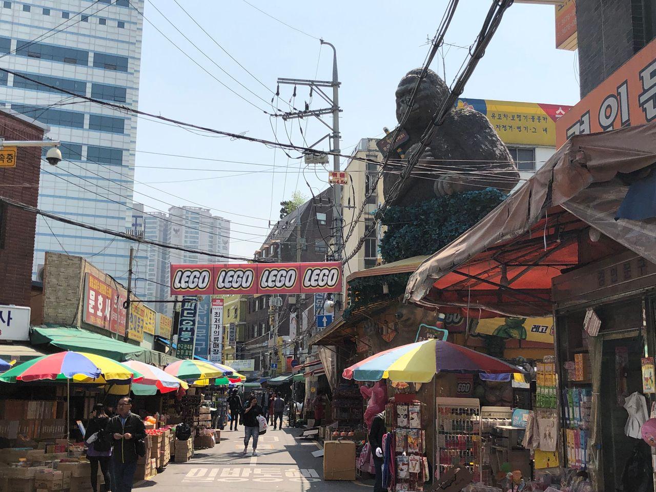 東大門玩具市場 昌信洞玩具市場 文具街 玩具街 昌信洞玩具街